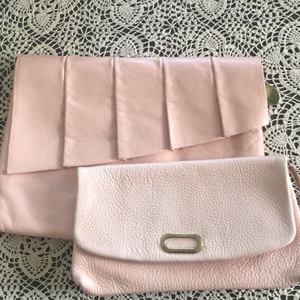 Leather clutch